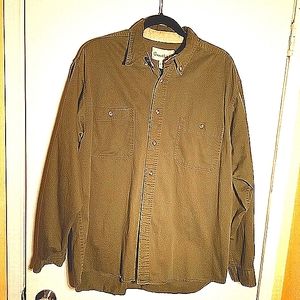 Greatland long sleeve button up size large